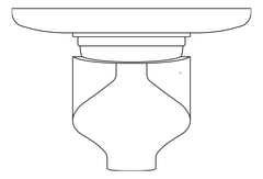 Plan Image of MixerTap Wall Raymor BanjoBC