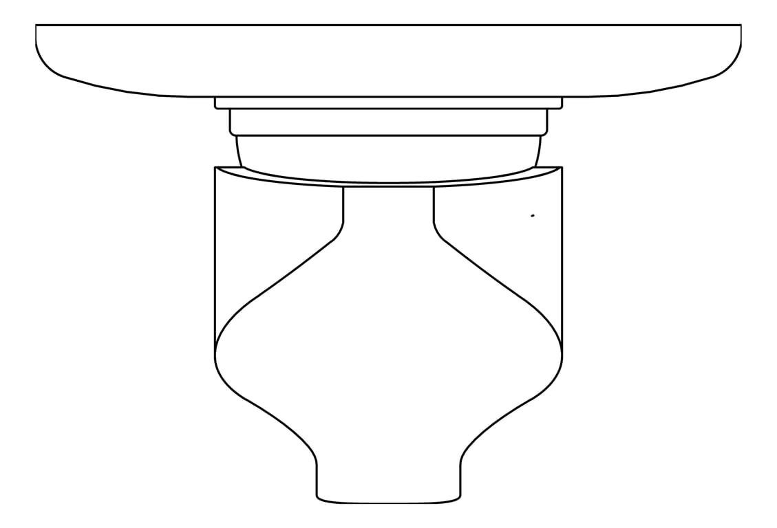 Plan Image of MixerTap Wall Raymor BanjoBC