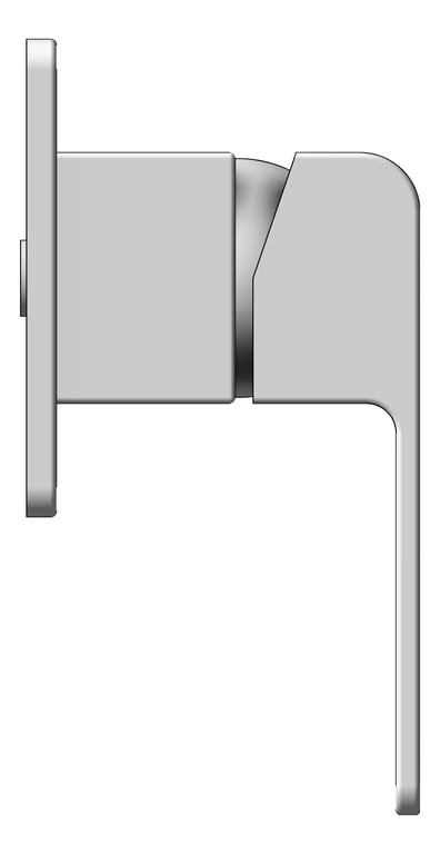 Left Image of MixerTap Wall Raymor EdgeII