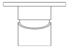 Plan Image of MixerTap Wall Raymor ProjixFlip