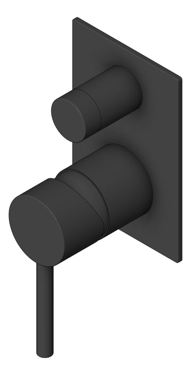 Image of MixerTap Wall Raymor Projix Diverter SquarePlate