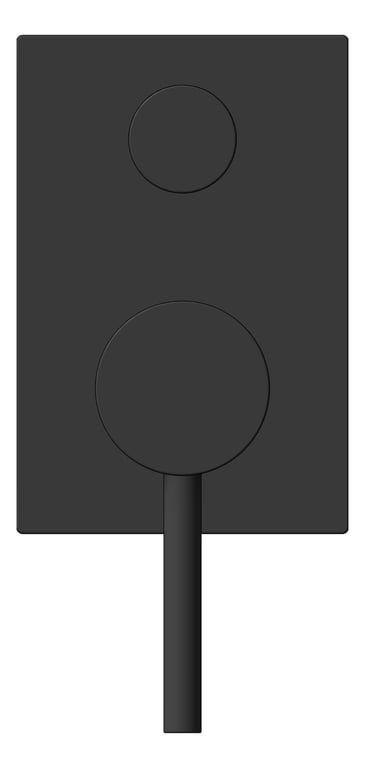 Front Image of MixerTap Wall Raymor Projix Diverter SquarePlate