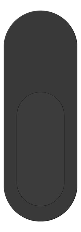 Front Image of MixerTap Wall Raymor Raven