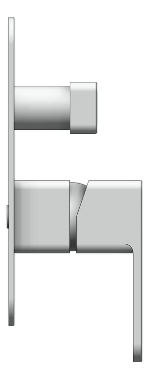 Left Image of MixerTap Wall Raymor Sigma Diverter