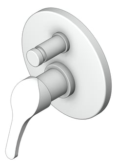 3D Shaded Image of MixerTap Wall Raymor Surrey Diverter