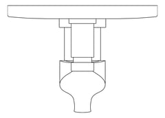 Plan Image of MixerTap Wall Raymor Surrey Diverter