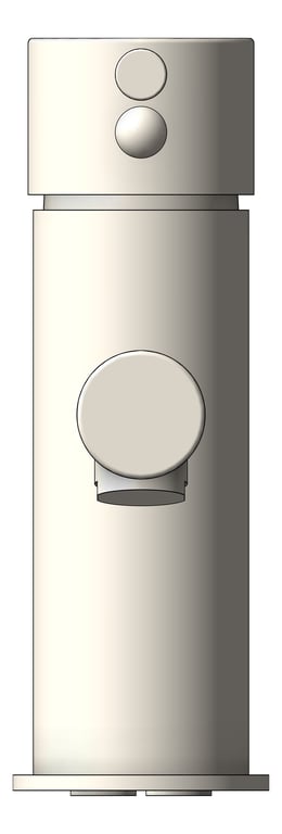 Front Image of Mixer Basin Raymor Projix FixedSpout PinLever