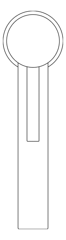 Plan Image of Mixer Basin Raymor Projix Tower PinLever