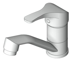 3D Shaded Image of Mixer Basin Raymor Surrey