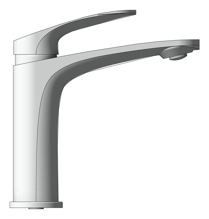 Left Image of Mixer Basin Raymor Winton