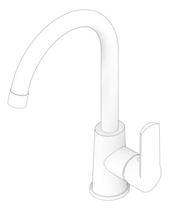 3D Documentation Image of Mixer Sink Raymor Alpha