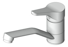 3D Shaded Image of Mixer Sink Raymor Armada