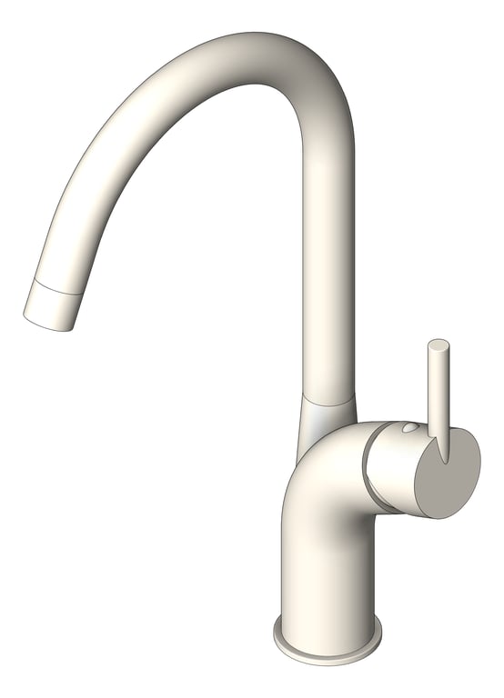 Mixer Sink Raymor Atlanta Gooseneck PinLever