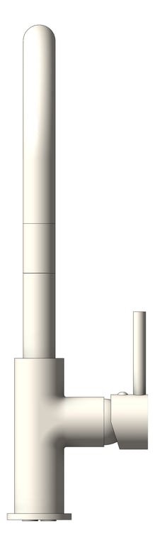 Front Image of Mixer Sink Raymor Projix Gooseneck PullOut