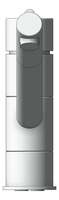 Front Image of Mixer Sink Raymor Projix PinLever