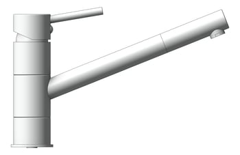 Left Image of Mixer Sink Raymor Projix PinLever