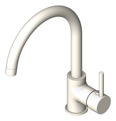 3D Shaded Image of Mixer Sink Raymor Projix SideLever Gooseneck
