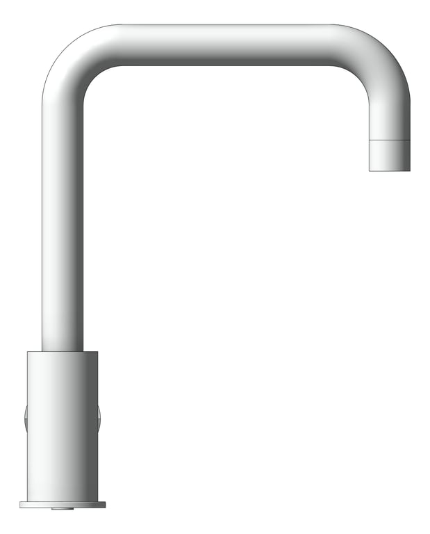 Left Image of Mixer Sink Raymor Projix Square SideLever