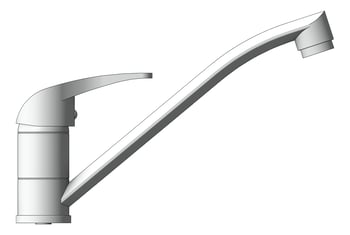 Left Image of Mixer Sink Raymor Surrey 35mm