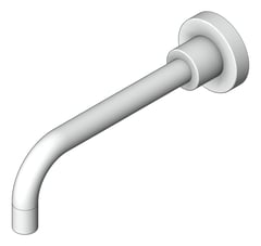 3D Shaded Image of Spout Wall Raymor Alpha BathBasin 200mm