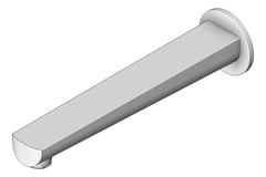 3D Shaded Image of Spout Wall Raymor Alpha BathBasin 220mm