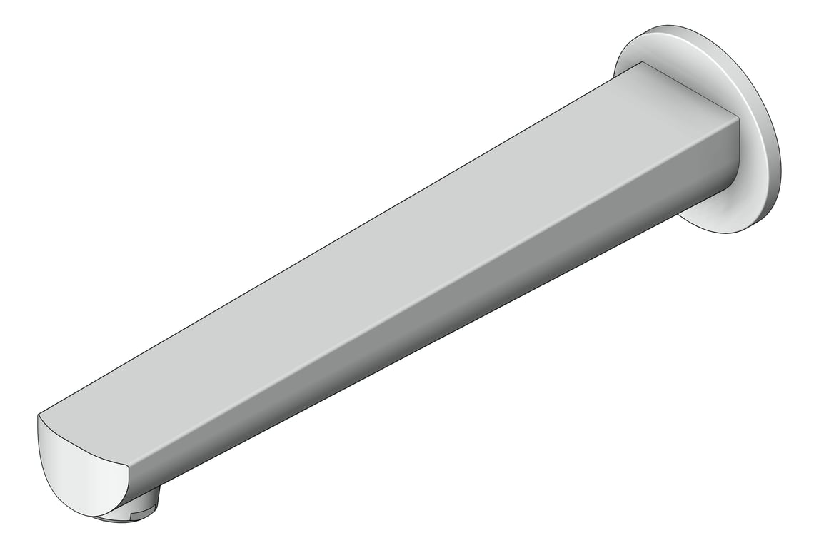 Navigate to Spout Wall Raymor Alpha BathBasin 220mm