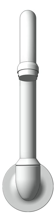 Front Image of Spout Wall Raymor Armada