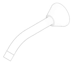 3D Documentation Image of Spout Wall Raymor Atlanta Bath 172mm