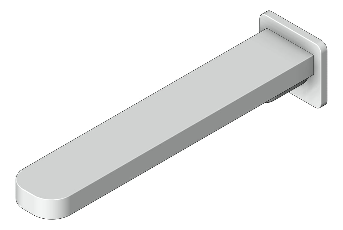 Navigate to Spout Wall Raymor EdgeII BathBasin 200mm