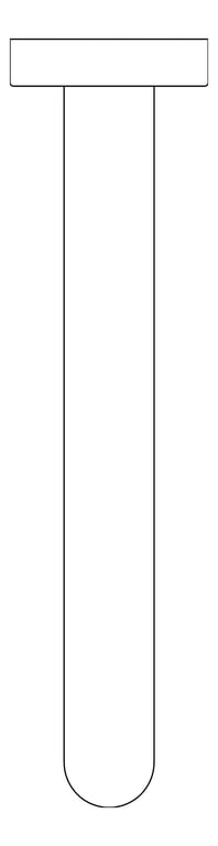 Plan Image of Spout Wall Raymor Projix BathBasin 200mm