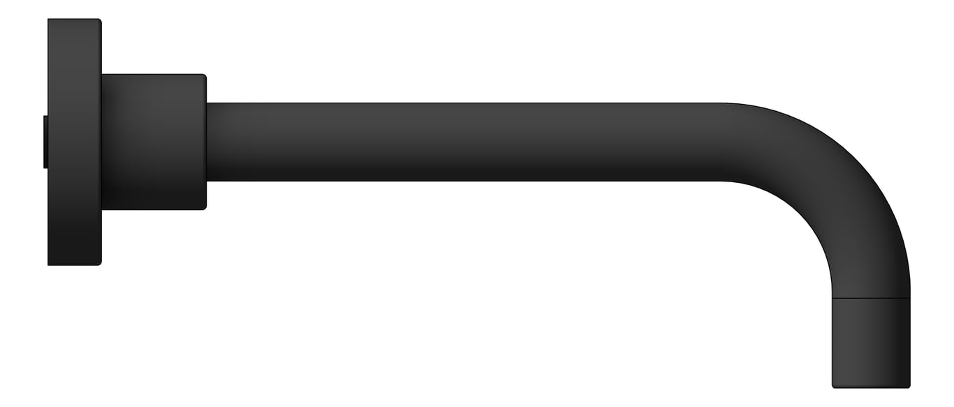 Left Image of Spout Wall Raymor Raven BathBasin 200mm