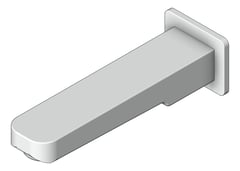 3D Shaded Image of Spout Wall Raymor Sigma BathBasin 160mm