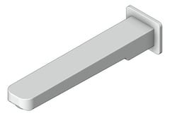 3D Shaded Image of Spout Wall Raymor Sigma BathBasin 220mm