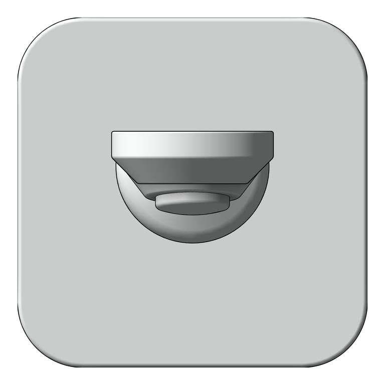 Front Image of Spout Wall Raymor Winton BathBasin 200mm