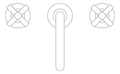 Plan Image of TapSet Basin Raymor Alpha Cross