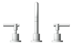 Front Image of TapSet Basin Raymor Alpha Lever