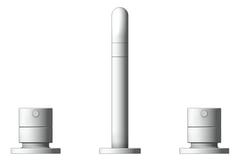 Front Image of TapSet Basin Raymor Projix Lever SquareSpout