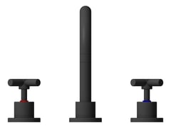 Front Image of TapSet Basin Raymor Raven Cross