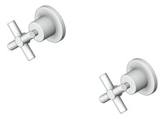 3D Shaded Image of Tap Wall Raymor Alpha Cross