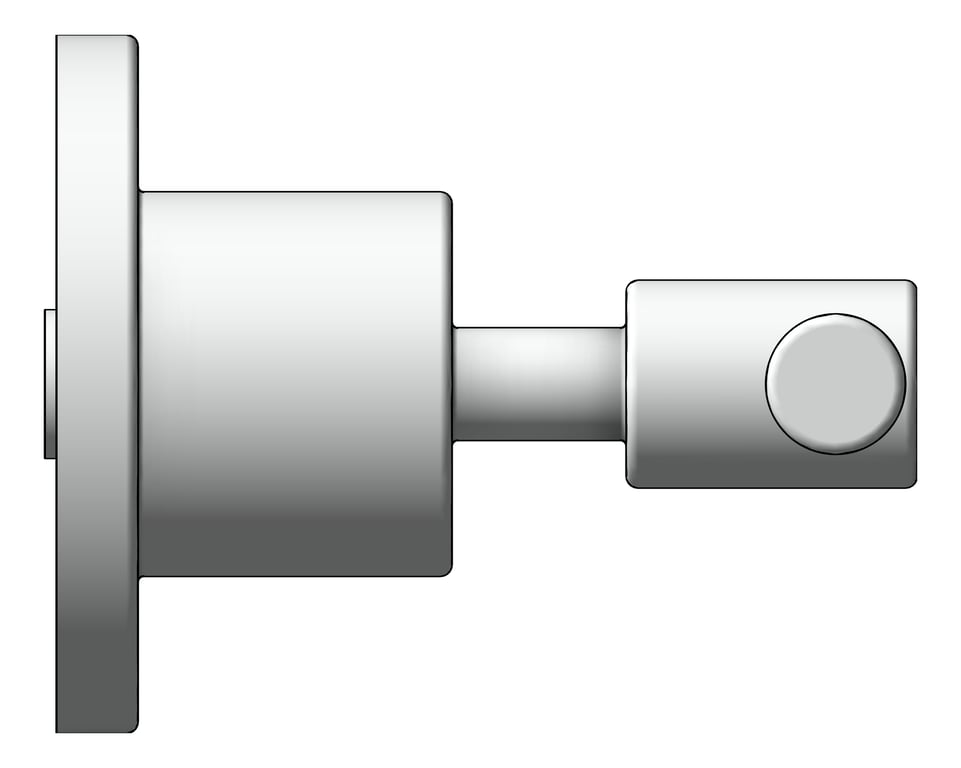 Left Image of Tap Wall Raymor Alpha Lever