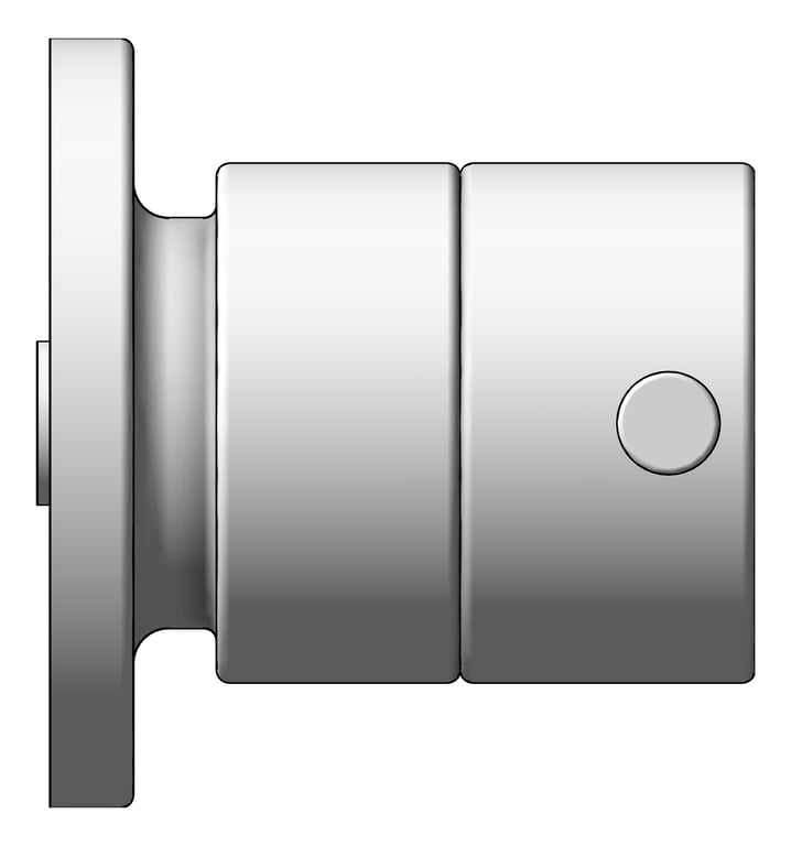 Left Image of Tap Wall Raymor Projix Lever