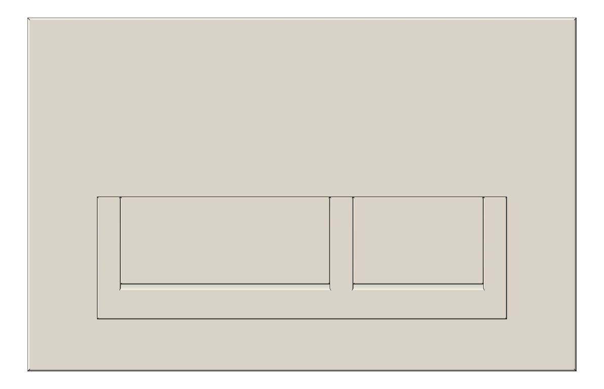 Front Image of FlushButton WallFaced Raymor Byron Square