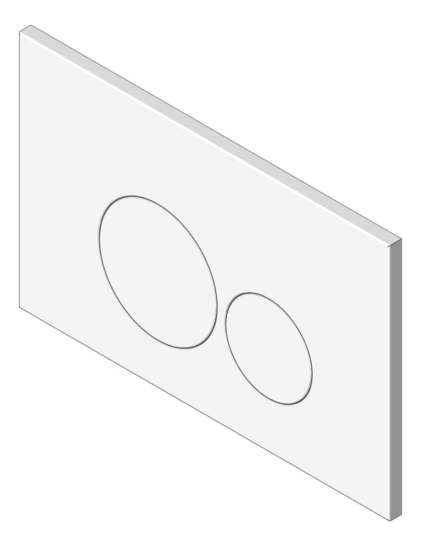 FlushButton WallFaced Raymor Round