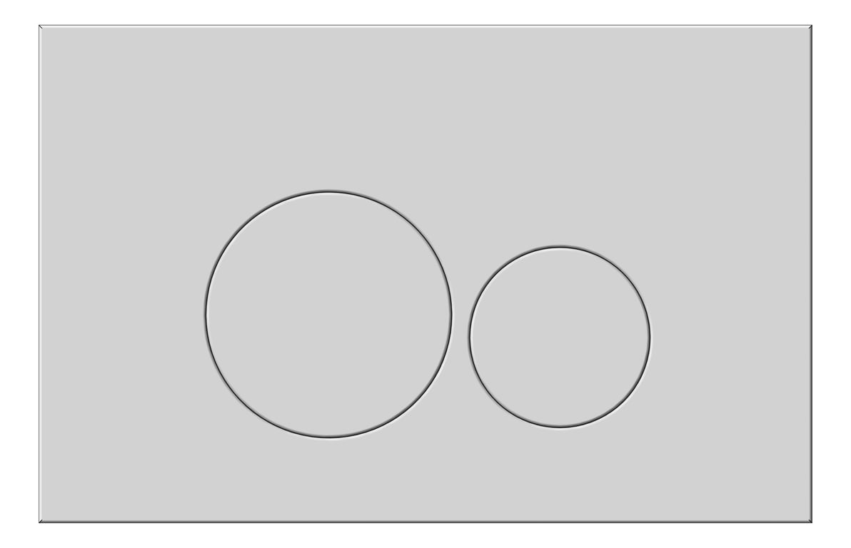 Front Image of FlushButton WallFaced Raymor Round