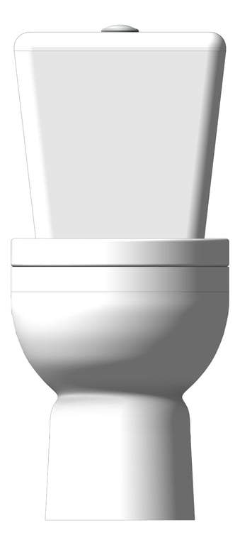 Front Image of ToiletSuite CloseCoupled Raymor Classic PTrap