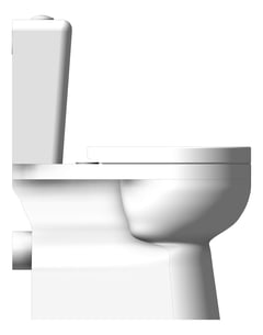 Left Image of ToiletSuite CloseCoupled Raymor Classic PTrap