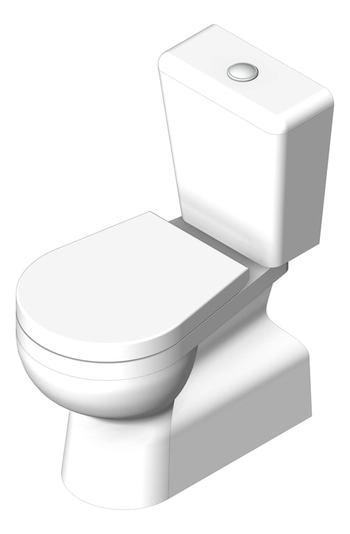 ToiletSuite CloseCoupled Raymor Classic STrap