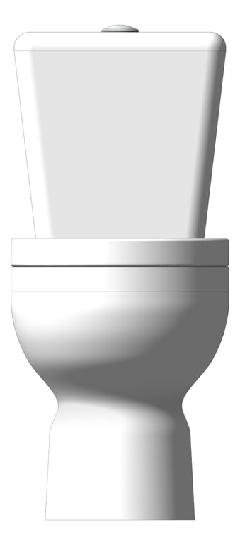 Front Image of ToiletSuite CloseCoupled Raymor Classic STrap