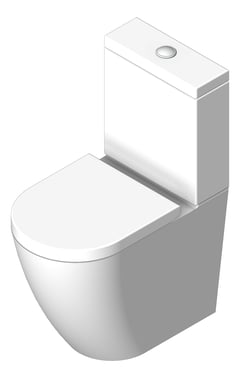 3D Shaded Image of ToiletSuite WallFaced Raymor Winton ComfortHeight