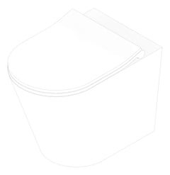 3D Documentation Image of Toilet WallHung Raymor EdgeII